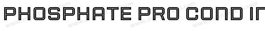Phosphate Pro Cond Inline Regular Unde字体转换